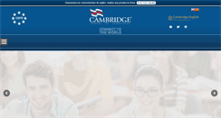 Desktop Screenshot of cambridgesol.edu.ec