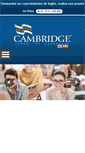 Mobile Screenshot of cambridgesol.edu.ec